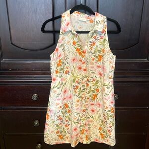 Spartina 449 vintage inspired floral cotton dress